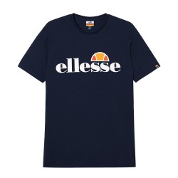 Ellesse Prado Ανδρικό T-shirt Navy Μπλε με Λογότυπο